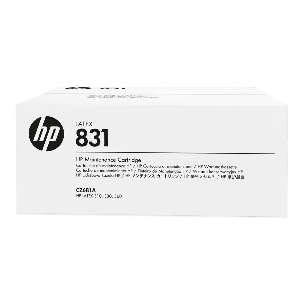 Cartucho de mantenimiento HP 831 para HP Latex 115, 310, 315, 330, 335, 360, 365, 370, 560, 570 - CZ681A