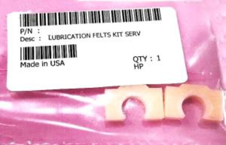 Conjunto de fieltro de lubricación trasero para plotters HP Latex y similares (Q1271-60346) - Nuevo