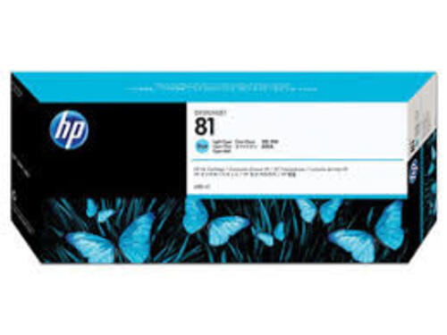 EN OFERTA - Cartucho de tinta colorante HP 81 DesignJet cian claro de 680 ml para HP DesignJet 5000, 5500 - C4934A