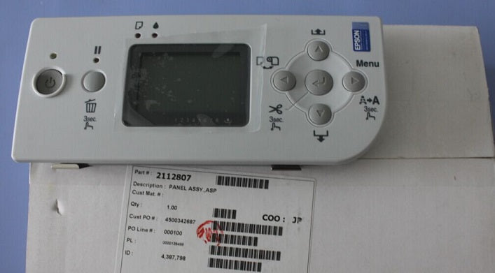 Conjunto de panel EPSON Pro 7400/7450/7800/7880/9400/9450/9800/9880, ASP (USADO) - 2112807