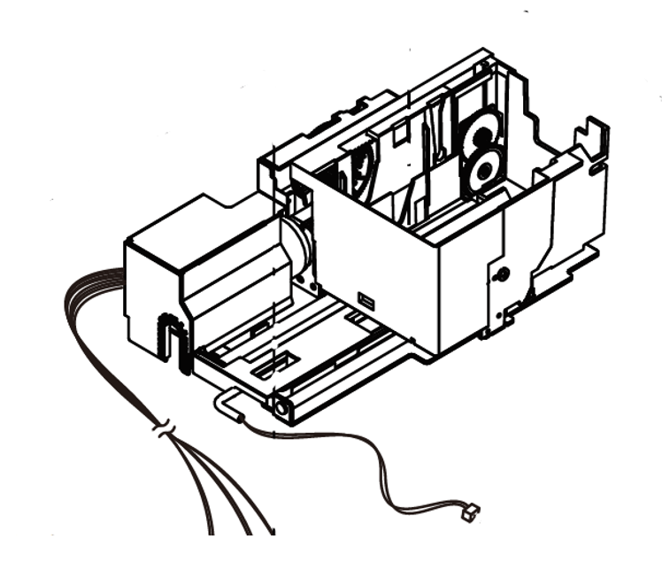 EPSON S40600/S60600/S80600 CONJUNTO DE CARRO DE LIMPIADOR DE TELA - 1764638 / 1680705 / 1710085