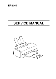 Manual de servicio EPSON F2100 - ACTUALMENTE NO DISPONIBLE