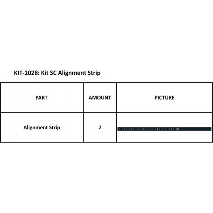 Kit Summa SummaCut SC Tira de alineación (x2) / KIT-1028