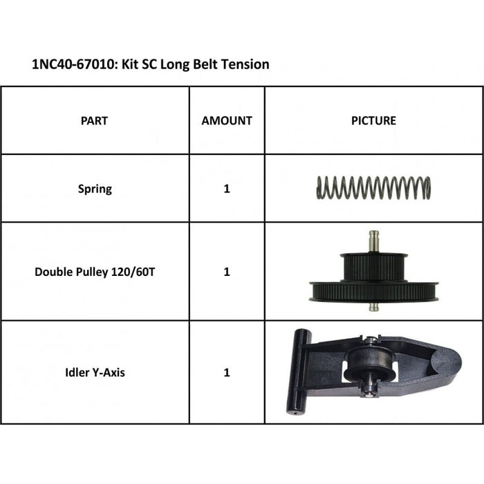 Kit de tensión de correa larga SummaCut (1NC40-67010)