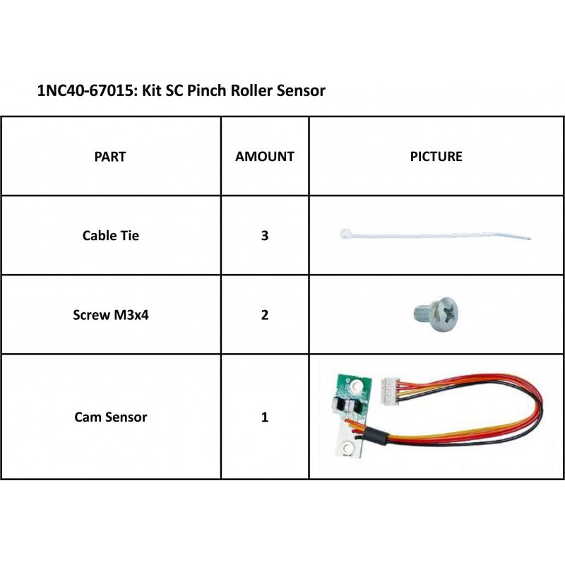 Kit de sensor de rodillo de presión SummaCut (1NC40-67015)