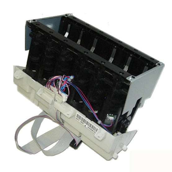 Conjunto de estación de suministro de tinta (ISS) (derecha) para impresoras fotográficas HP DesignJet Z3200 (Q6718-67001) - Nuevo