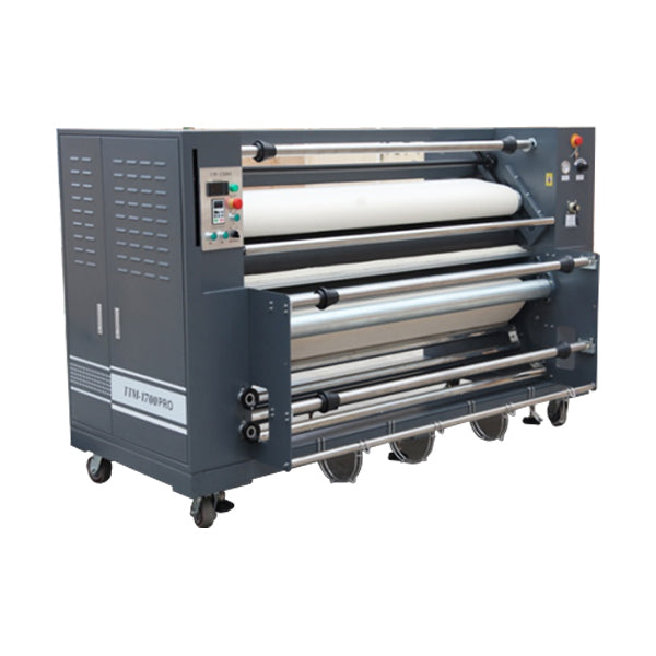 Máquina de transferencia térmica de gran formato de rollo a rollo 1700Pro (máquina de calentamiento por aceite)