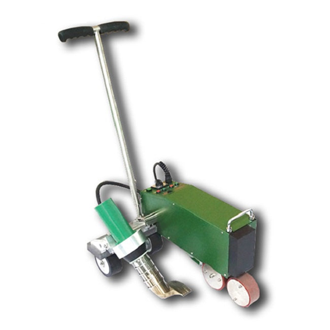 Máquina de soldadura de aire caliente para techos de 220 V CA para materiales TPO con un ancho de soldadura de 40 mm