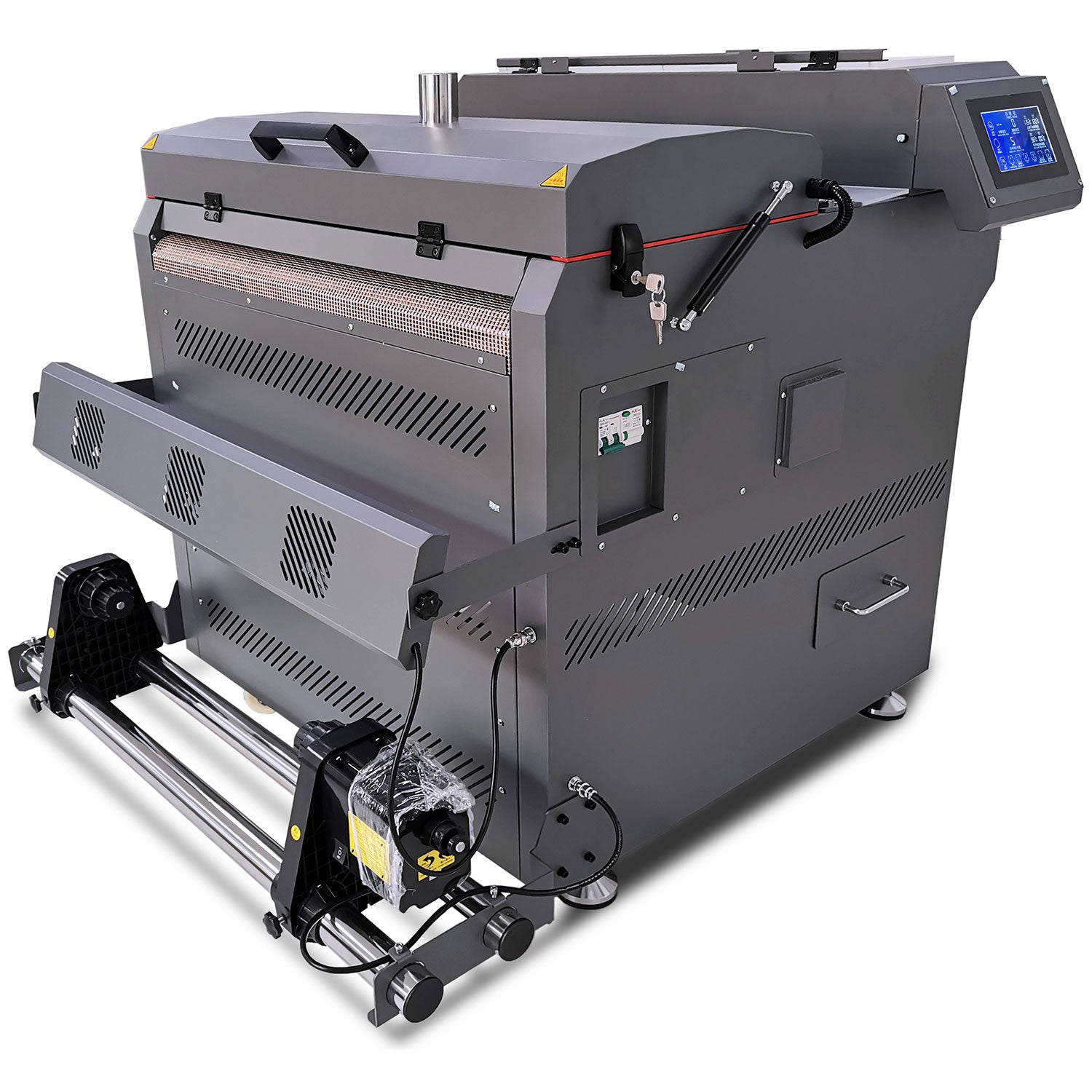 Máquina mezcladora y secadora automática de polvo adhesivo de TPU de nivel básico CALCA de 24 pulgadas (600 mm) con pantalla táctil