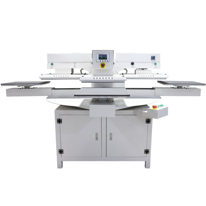 Prensa térmica automática de 4 estaciones, 220 V, 7,5 kW, 34 A, 16" x 20"