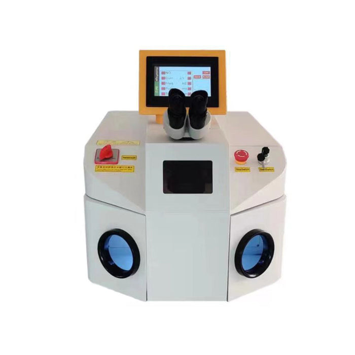 Máquina de soldadura láser de escritorio CALCA de 200 W para joyería de metal, oro y plata (60 julios)