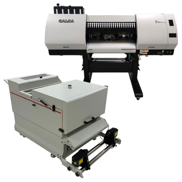 Sistema de impresión DTF CALCA Ultra PRO II de 24 pulgadas (cabezales duales Epson I3200-A1, tinta DTF automática PRO de 24 pulgadas)