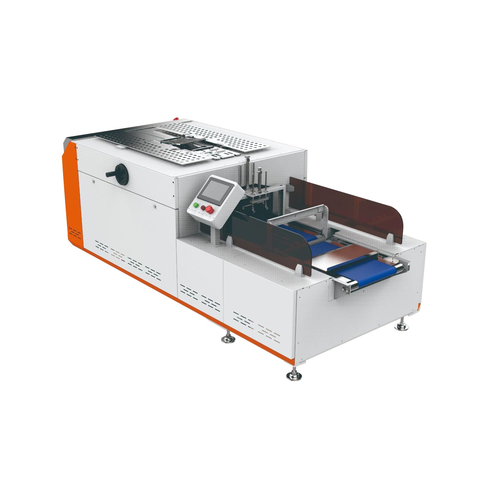 Máquina automática para doblar y embolsar prendas