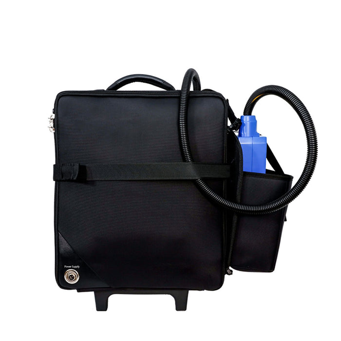 Máquina de limpieza láser de aceite para superficies metálicas y no metálicas de 50 W, tipo mochila