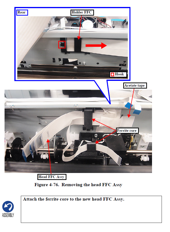 Cable de cabezal EPSON SureColor SC-P900 P903 904 P906 - 1899067 / 1841391