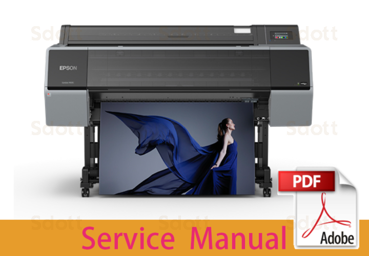 Manual de servicio de EPSON SureColor P7500 P7550 P7570 P9500 P9550 P9570