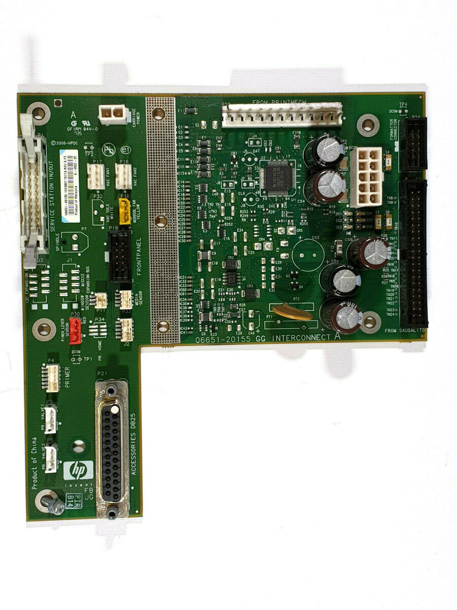 Placa base/interconexión - Para la serie HP DesignJet Z6100 (Q6651-60348) - Nueva