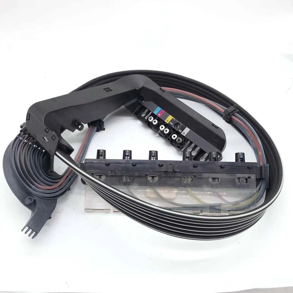 Tubos de suministro de tinta para plotters HP DesignJet T1100, T1100ps y T610 de 44" (Q6687-60059) - Reacondicionados