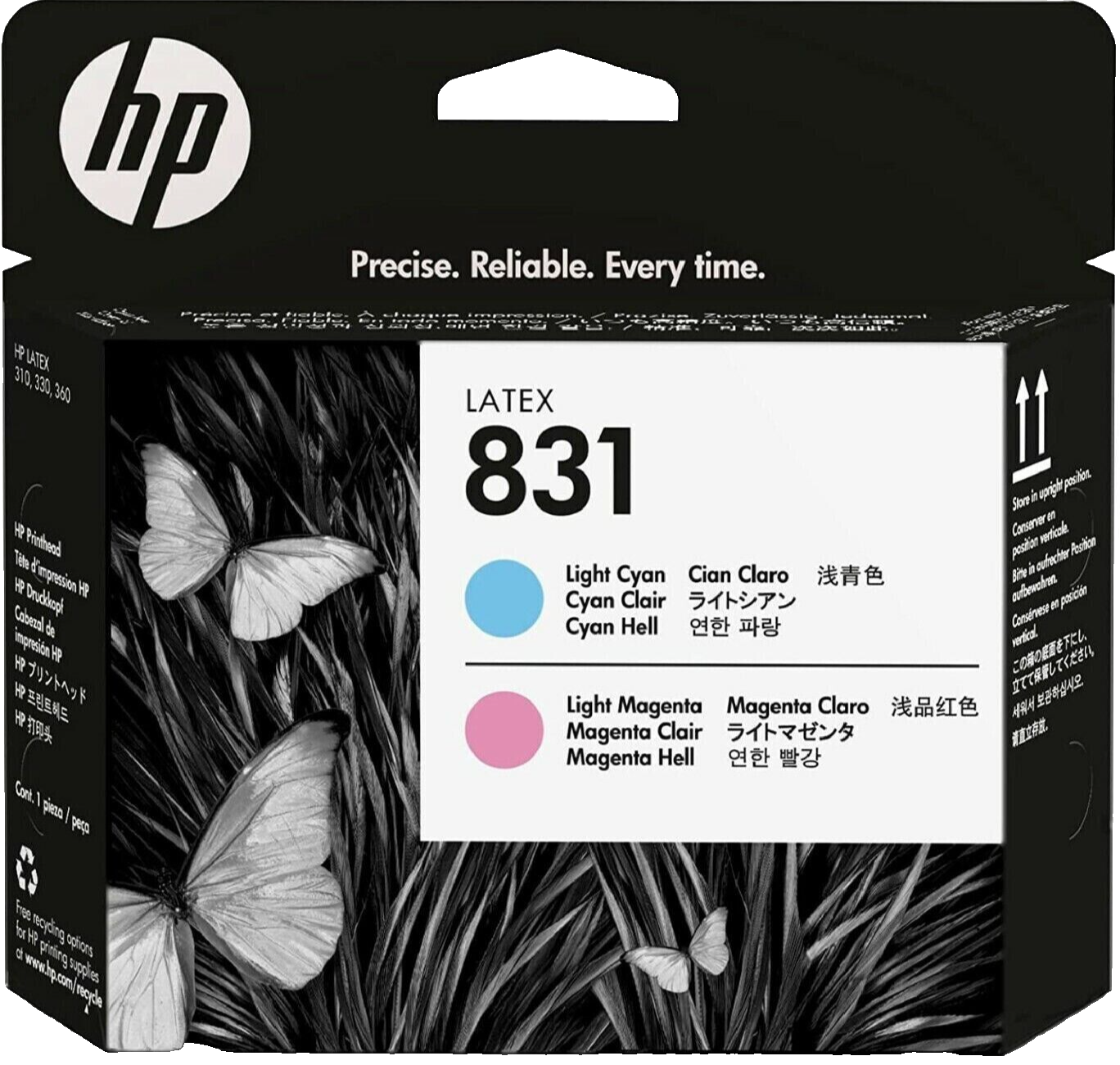 Cabezal de impresión látex HP 831 magenta claro/cian claro - CZ679A