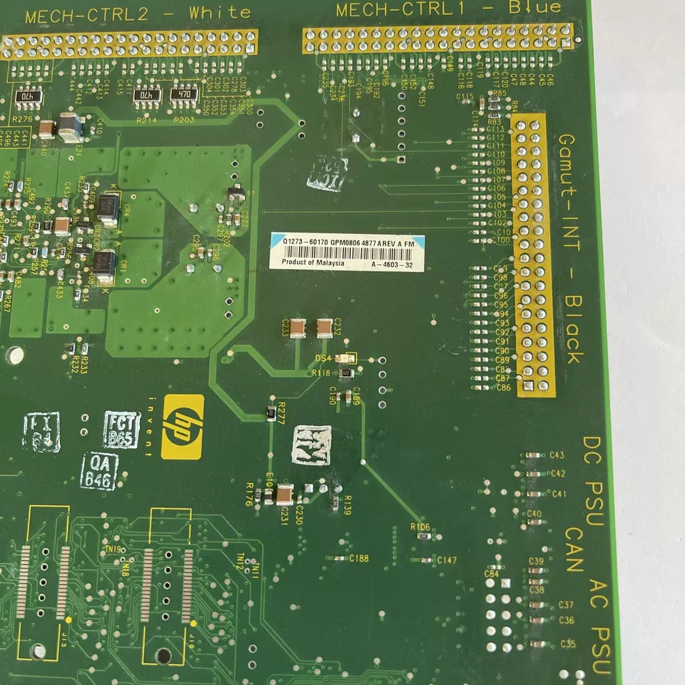 Placa de PC Gamut PCI para HP Designjet serie 4000, 4020, 4500 y 4520 (Q1273-60170) - Nueva