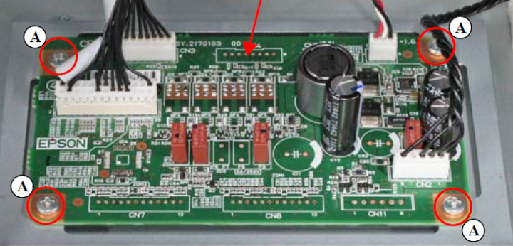 Placa sub-H EPSON SC-S40600/S60600/S80600/S40670/S60670/S80670 - 2175355