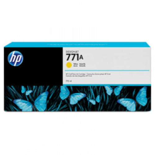 Cartucho de tinta amarilla HP 773A de 775 ml para HP DesignJet Z6600, Z6610, Z6800, Z6810 - C1Q24A
