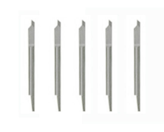 Cuchillo tangencial Summa Standard con ángulo de corte de 36° (5 piezas) - 390-534