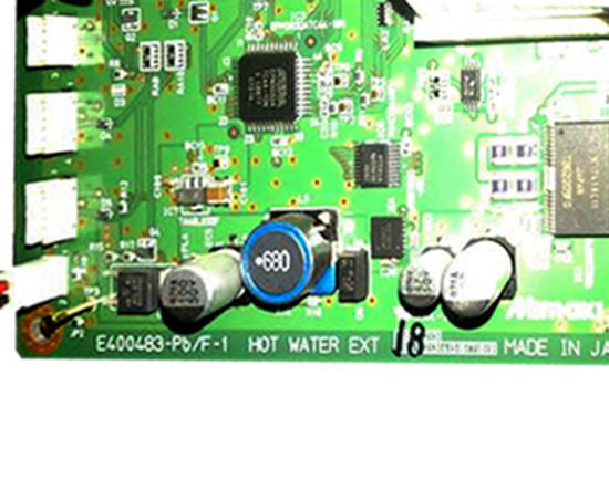Conjunto de PCB de E/S UV UJF-605C II - E103727