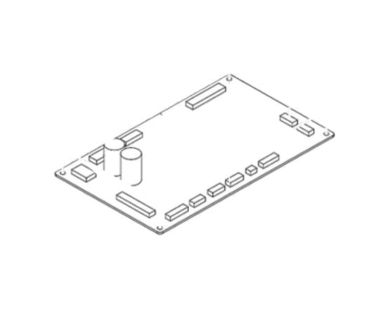 Conjunto VS-640i, placa servo - 1000010546