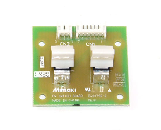 Conjunto de PCB del interruptor de bobina/recogida Mimaki JV5 - E107339