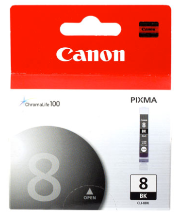 Depósito de tinta negra Canon CLI-8BK - 0620B002