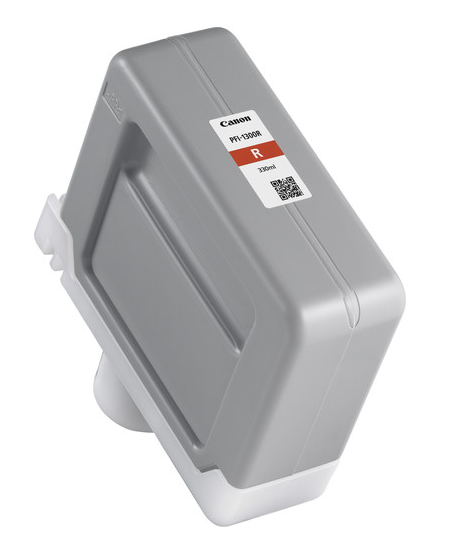 Depósito de tinta roja Canon PFI-1300R (330 ml) para imagePROGRAF PRO-2000, PRO-2100, PRO-4000, PRO-4100, PRO-6100 - 0819C001AA