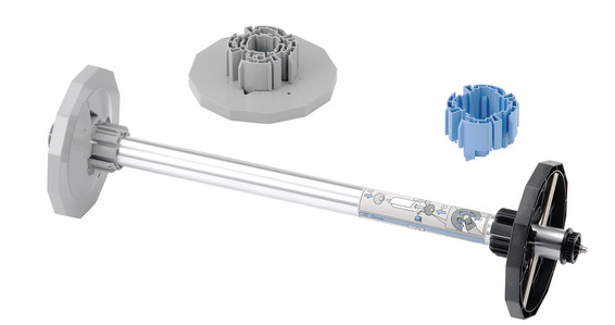 Juego de soportes para rollos Canon RH2-11 (adaptadores de núcleo de 2"/3" incluidos) para iPF500, iPF510, iPF5000, iPF5100