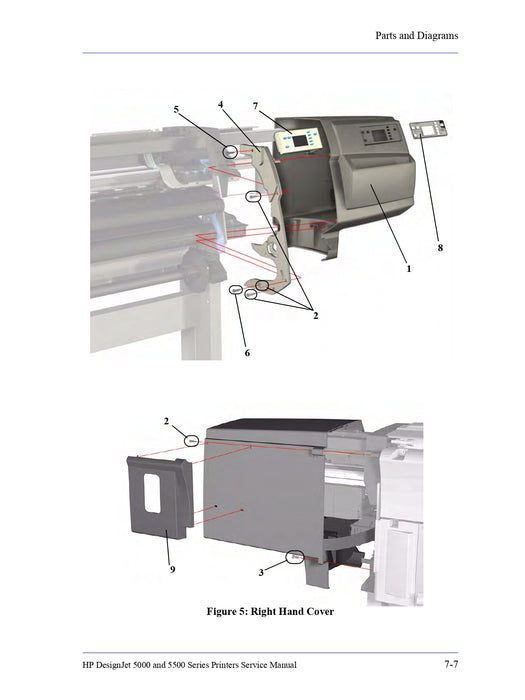 Guía de referencia rápida del soporte para impresoras HP DesignJet 5000/5500 (C6095-40065)