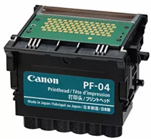 Cabezal de impresión Canon PF-04 negro para imagePROGRAF iPF650, iPF655, iPF670E, iPF680, iPF685, iPF750, iPF755, iPF780, iPF785 - Nuevo