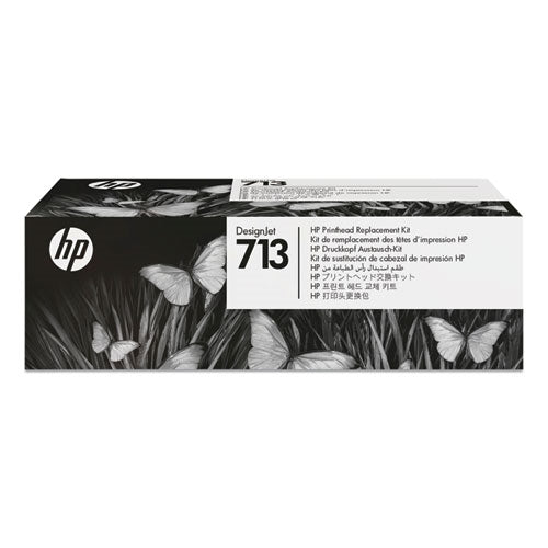 Kit de reemplazo de cabezal de impresión DesignJet HP 713 para T210, T230, T250, T630, T650 - 3ED58A