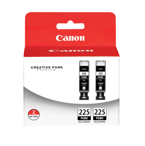 Paquete doble de tinta negra Canon PGI-225 - 4530B007