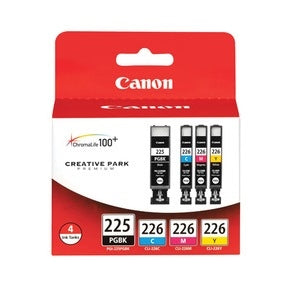 Paquete de tinta de 4 colores Canon PGI-225/CLI-226 - 4530B008