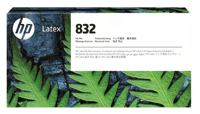 Contenedor de mezcla de tinta HP 832 para impresoras HP Latex de 700 W