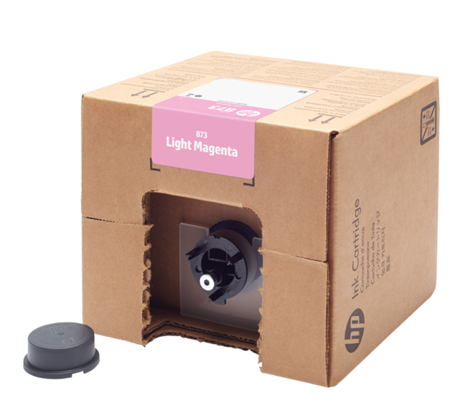 Cartucho de tinta HP 873 magenta claro de 3 litros para Latex 800, 800 W - 4UV89A