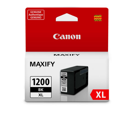 Depósito de tinta pigmentada negra Canon PGI-1200 XL - 9183B001