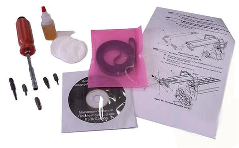 Kit de correa de transporte ligera para plotters HP Designjet T610, T1100, T1120, Z2100, Z3100 y Z3200 de 44" (Q6659-60175)