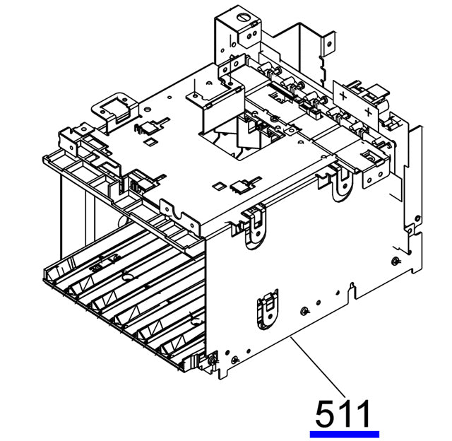 Unidad de soporte izquierda EPSON Pro 4900/4910 - 1724833/1541302