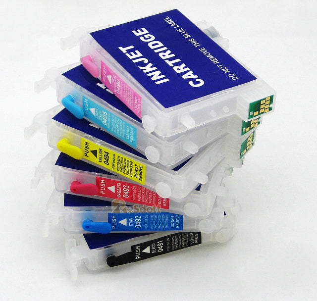 Cartuchos de tinta EPSON R230 T0491-T0496