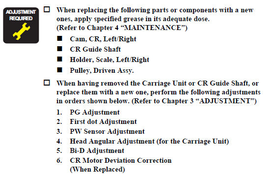 Conjunto de carro EPSON R230/R220 - 1303728