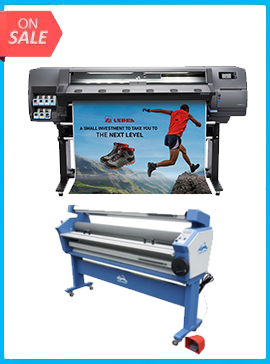 HP Latex 115 - NEW + 55IN FULL-AUTO WIDE FORMAT COLD LAMINATOR, WITH HEAT ASSISTED www.wideimagesolutions.com 11649.99
