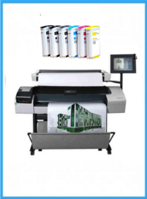 HP Designjet T1200MFP 44" - Recertified - (90 Days Waranty) + Starter Supplies www.wideimagesolutions.com 3599.99