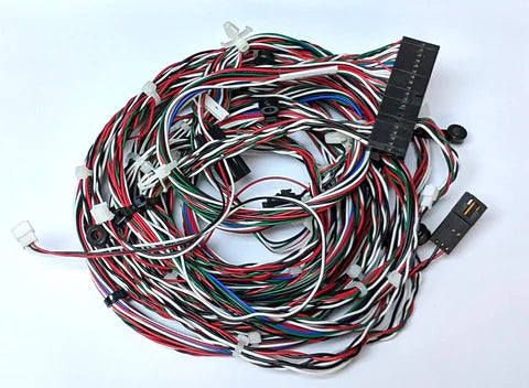 Arnés de cables Mechatronic para la impresora HP Designjet T1120 de 44" (Q6687-50001) - Reacondicionado