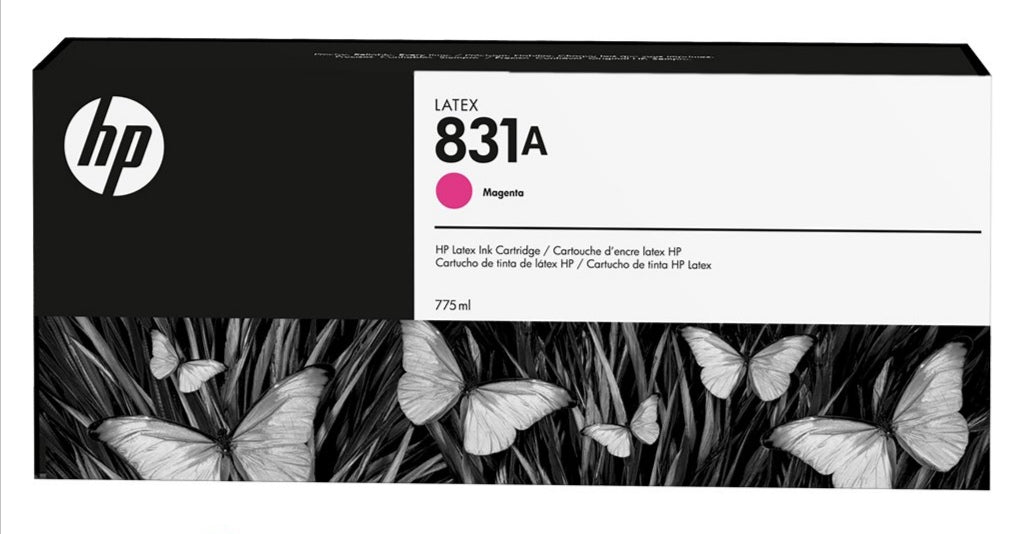 HP 831A 775-ml Magenta Latex Ink Cartridge (CZ684A) www.wideimagesolutions.com 135.00