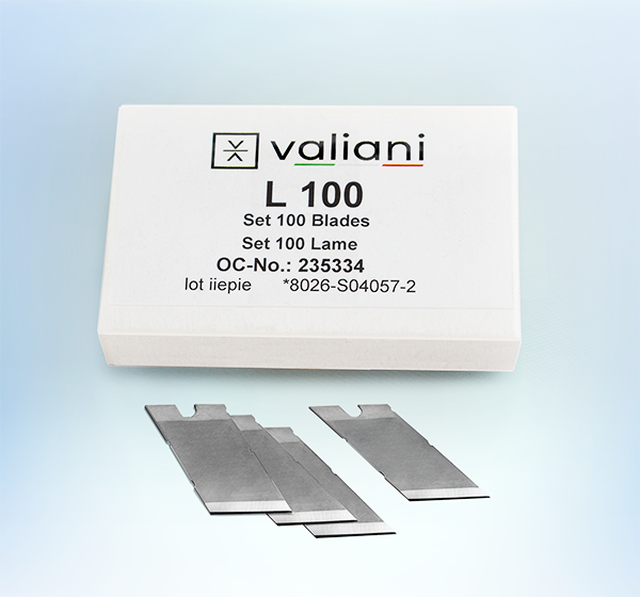 Cuchillas tangenciales de 45º para herramienta Optima V250 gris - 100 unidades (L100)